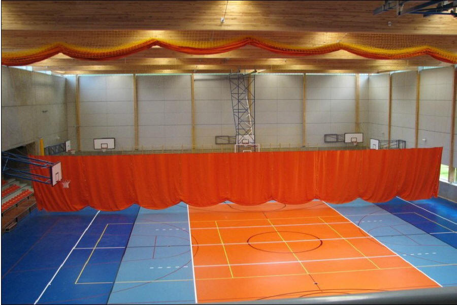 filets de sport hamacs de sécurité sans nœuds cordes Pologne 01